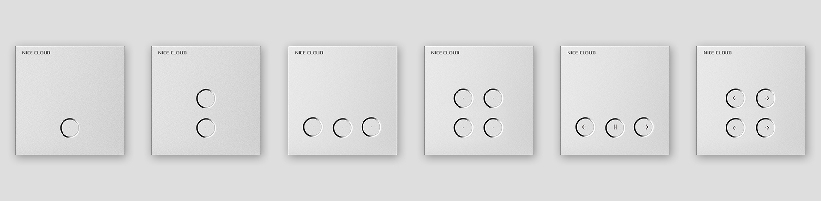 卓致智能麵板（bǎn）係列（銀）