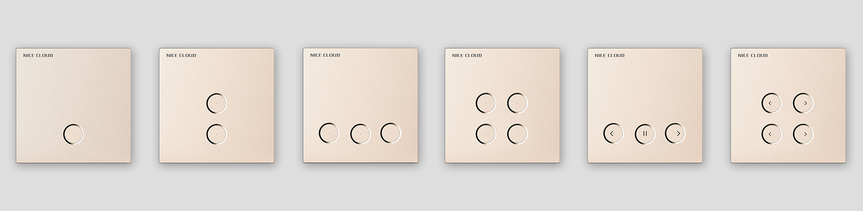 卓致智能麵板係列（金）