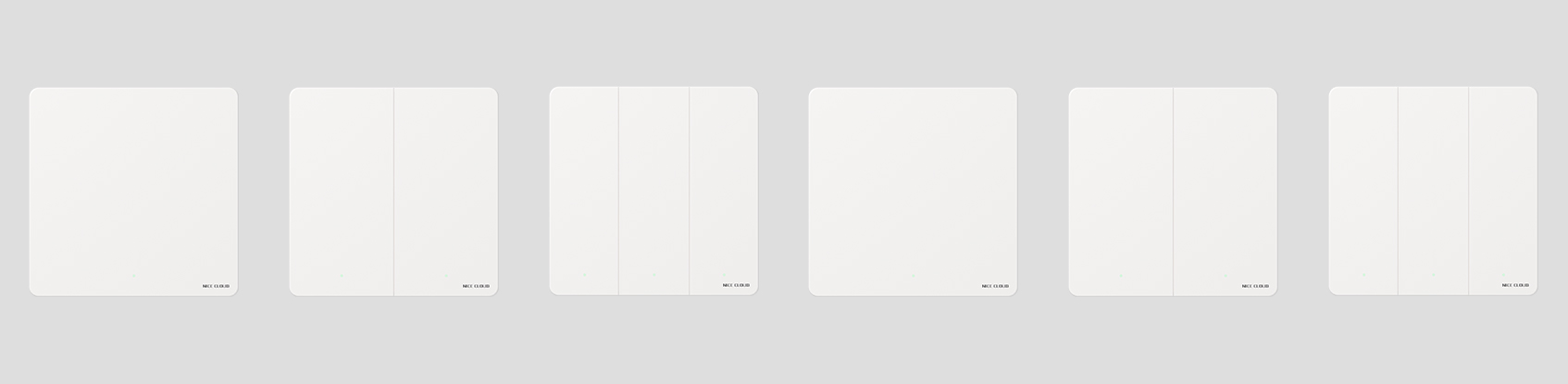 卓耀智能麵板係列（白）