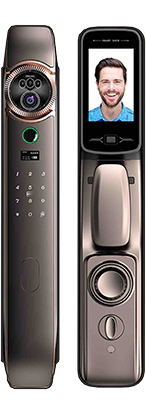 3D人臉無感開（kāi）門 91.n雲智能門鎖M19